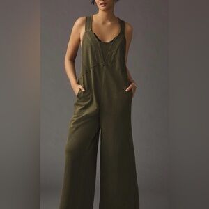 Olive Green Jumpsuit